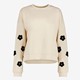 Dames sweater met borduursels