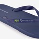 Heren teenslippers blauw
