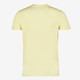 Heren T-shirt met tekst geel