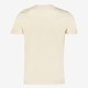 Heren T-shirt met opdruk beige