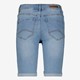 Dames denim bermuda short medium blauw
