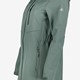 Dames softshell parka groen