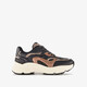 Dames dad sneakers zwart