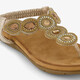 Dames sandalen goud
