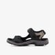 ECCO Off Road leren heren sandalen zwart