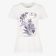 TwoDay dames T-shirt met bloemenprint wit lila