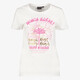 Dames T-shirt met opdruk roze goud