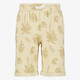 Jongens short met print beige