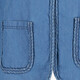 Denim dames gilet blauw