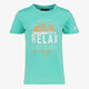 TwoDay jongens T-shirt blauw met opdruk