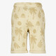 Jongens short met print beige