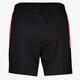 Dames voetbalshort zwart roze