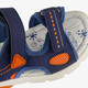 Jongens sandalen blauw oranje