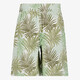 Name It jongens short met botanische print groen
