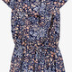 Name It Vinaya meisjes playsuit met bloemen blauw