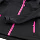 Kinder outdoor softshell jas zwart