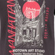 Heren T-shirt met opdruk van NYC zwart