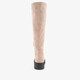 Hoge dames boots beige