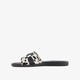 Dames slippers met koeienprint