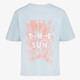 Jongens T-shirt met backprint blauw