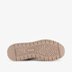 Dames sneakers met glitters taupe