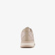 Dames sneakers met glitters taupe