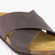 Heren slippers bruin