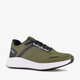Heren hardloopschoenen groen zwart
