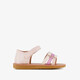 Meisjes sandalen metallic roze