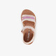 Meisjes sandalen metallic roze