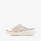 Dames slippers beige