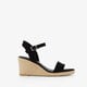 Dames espadrilles zwart