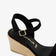 Dames espadrilles zwart