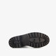 Leren dames veterboots zwart