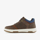 Hoge heren sneakers bruin blauw