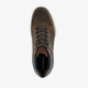 Hoge heren sneakers bruin blauw