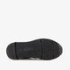 Leren dames sneakers zwart goud