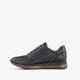 Dames sneakers met H leest zwart brons