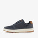 Heren sneakers blauw cognac