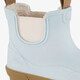 Korte gevoerde kinder regenlaarzen blauw