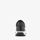 Dames sneakers met slangenprint details zwart