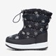 Blauwe kinder snowboots
