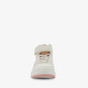 Hoge meisjes sneakers beige metallic