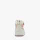 Hoge meisjes sneakers beige metallic
