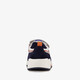 Leren jongens sneakers blauw wit