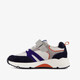 Leren jongens sneakers blauw wit