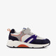 Leren jongens sneakers blauw wit