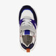 Leren jongens sneakers blauw wit