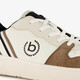 Heren sneakers beige bruin