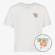 Heren T-shirt met backprint wit